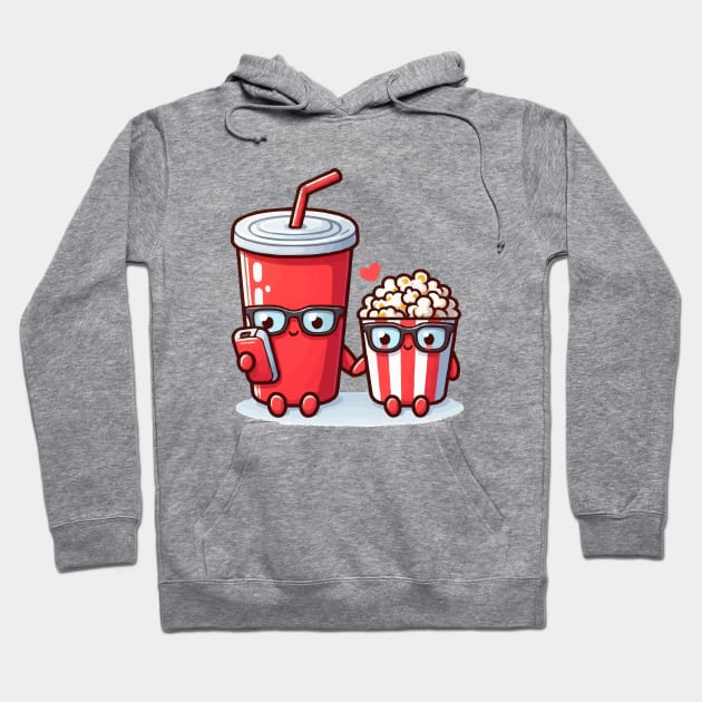 sweet soda and popcorn Hoodie by fikriamrullah